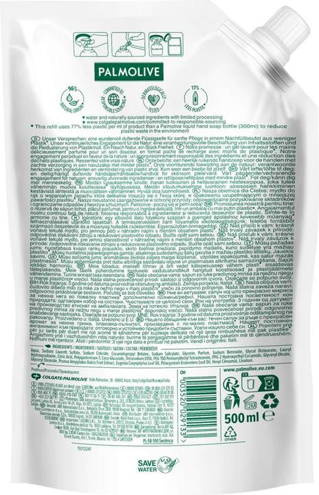 Image du produit Palmolive Naturals Lait & Amande (Savon liquide, 500 ml)