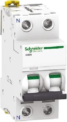 Image du produit Schneider Electric Acti9 iC60N MCB 1+N Pôle 6A Courbe C