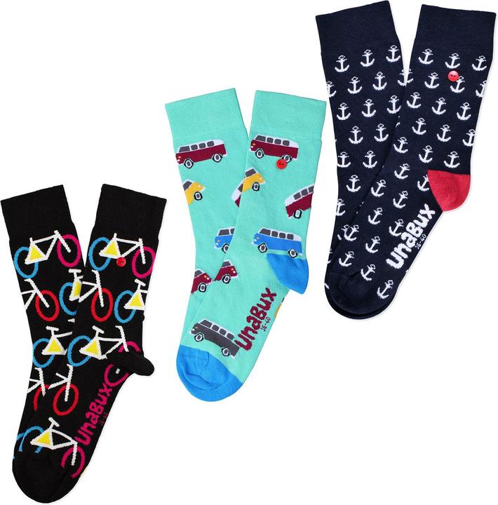 Produktbild Unabux Freizeitsocken Mix (41 - 46)