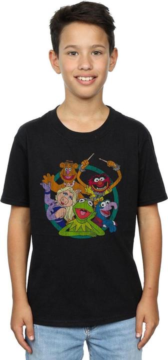 Immagine prodotto Disney The Muppets Group Circle Maglietta Ragazzi (152, 158)