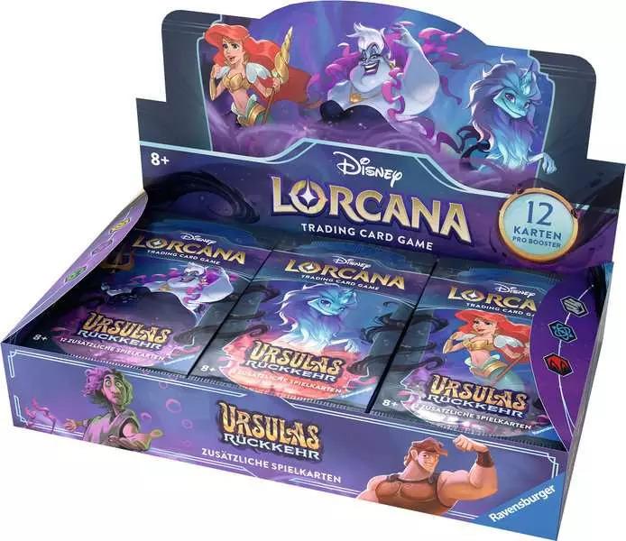 Actual product image Disney Lorcana Trading Card Game: Set 4 - Booster (German) (German, Booster Pack)