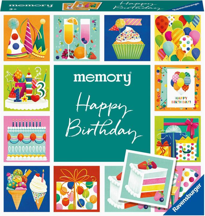 Actual product image Ravensburger moments memory® Happy Birthday - 22399 - Congratulate on your birthday with the (German)