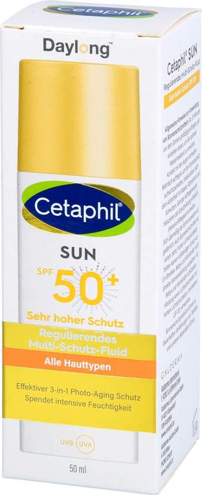Actual product image Daylong Cetaphil sun SPF 50+ Multi-Protection Fluid Face, 50 ml Lotion (Sun lotion, SPF 50+, 50 ml)