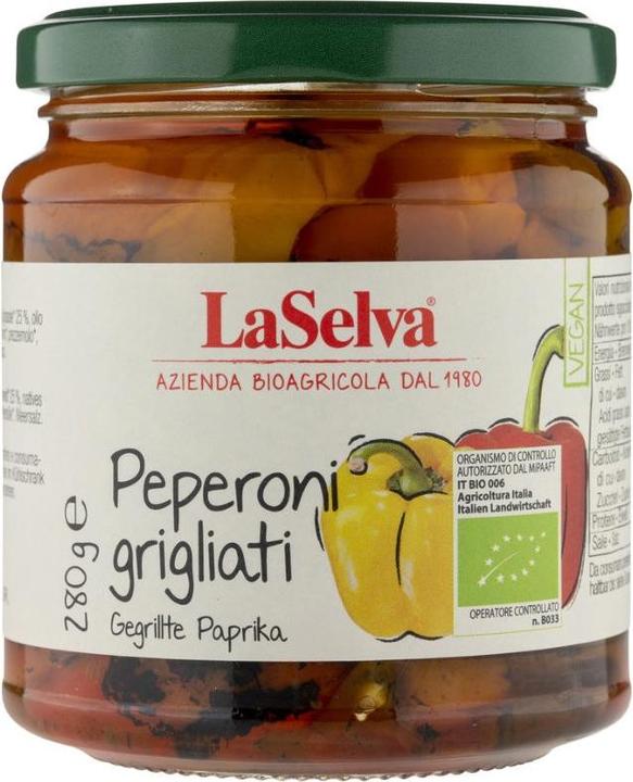 Actual product image LaSelva Grilled peppers in oil (280 g)