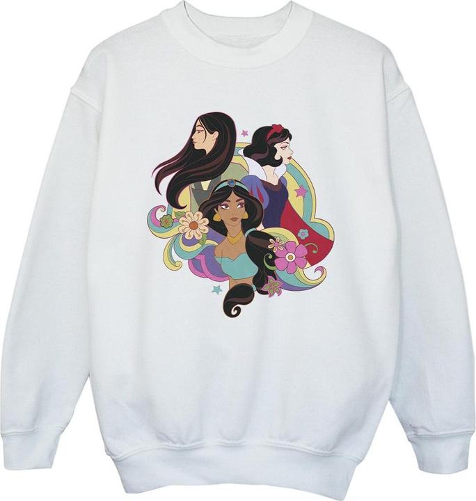 Disney Princess Mulan Jasmine Snow White Sweatshirt Mädchen