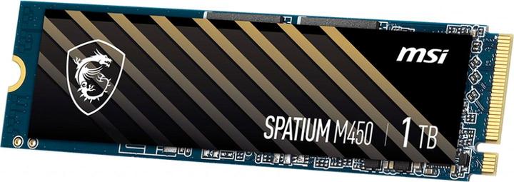 Actual product image MSI 1To M.2 NVMe Gen4 - SPATIUM M450 V1 (1000 GB, M.2 2280)
