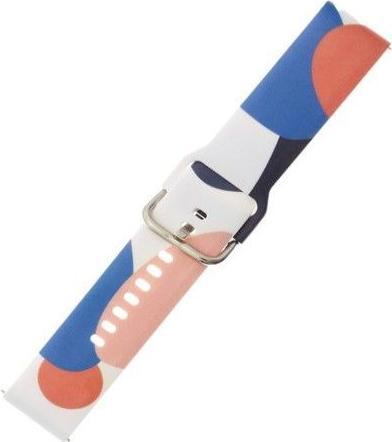 Produktbild iLike Strap Moro Band For Samsung Galaxy Watch 46mm Silicone Strap Watch Bracelet Pattern (46 mm, Silikon)