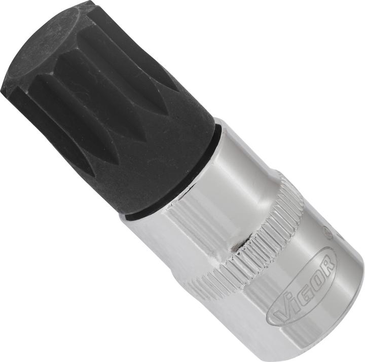 Vigor 3/8" INTERNAL MULTITOOTH SCREWDRIVER BIT M16.48MM