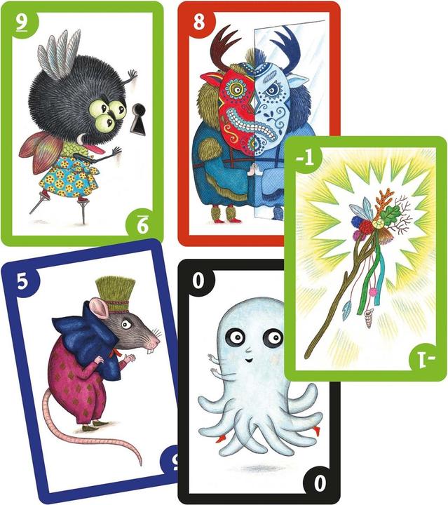 Actual product image Djeco Spooky Boo (German, French, Italian, English)