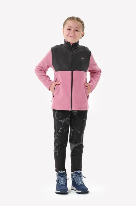 Produktbild Quechua Fleecejacke Kinder Gr. 122–170 Wandern - MH500 Zip TW (10, 11, 12)