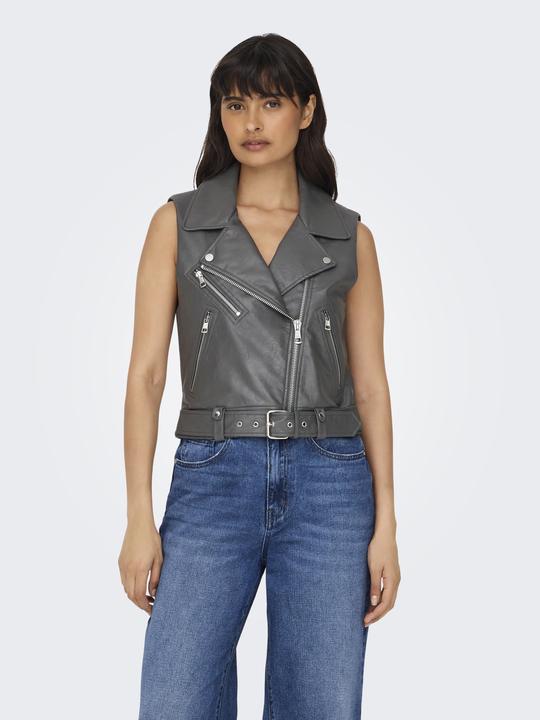 Produktbild Only Kunstleder Weste Kunstlederjacke (XS)
