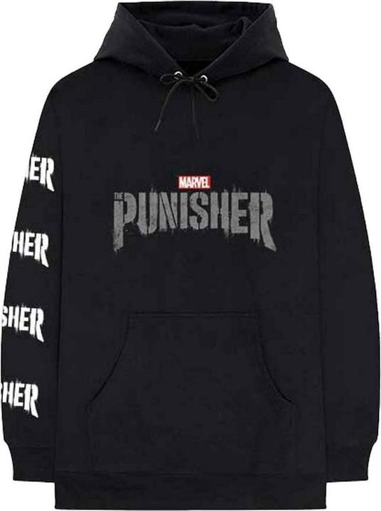 The Punisher Unisex Adult Stamp Pullover Hoodie