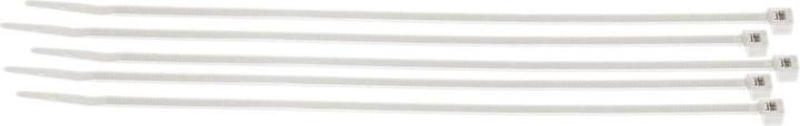 Produktbild Brady NYTIE-7.5x450-NT, Leitungs- u. Kabelbinder aus Nylon, Natur, 450 x 7.5 mm (100 Stck) (Kunststoffkabelbinder, 450 mm, 100 Stk.)