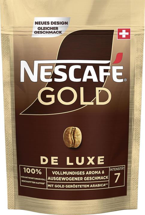 Nescafé Gold De Luxe soluble coffee pouch (180 g)