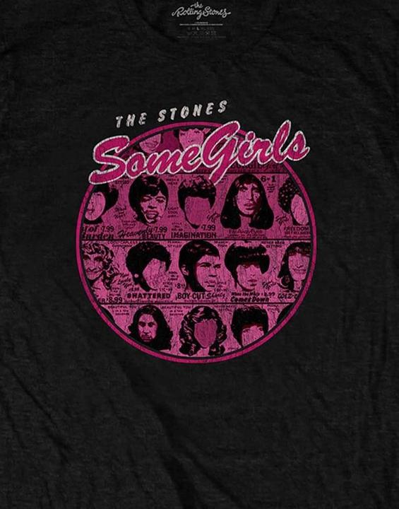 Produktbild The Rolling Stones Erwachsene Einige Mädchen Version 1 Kreis T-shirt (S)