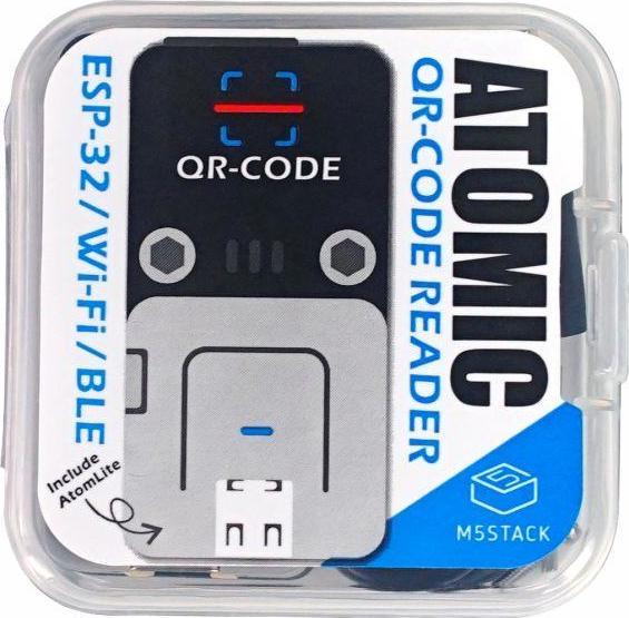Actual product image M5Stack ATOM 2D/1D Barcode Scanner Kit