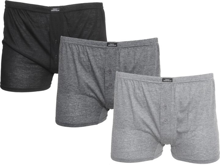 Tom Franks JerseyBoxershorts unifarben 3erPack (M, 3er Pack)