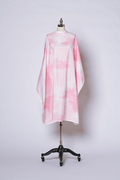 Produktbild Färbeumhang Pink Tie Dye 147 x 111 cm