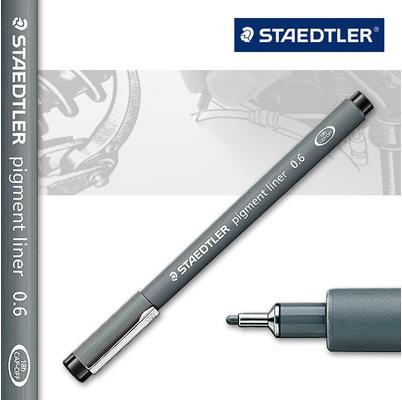 Actual product image Staedtler Pigment Liner 308 (Black, Grey, 1 x)