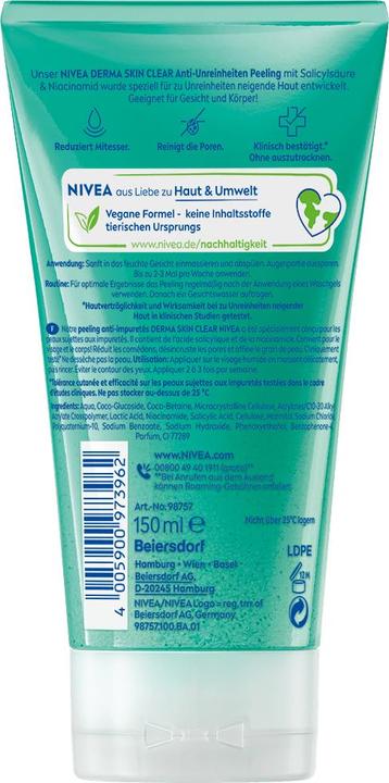Immagine prodotto NIVEA Derma Skin Clear (Gel, 150 ml)