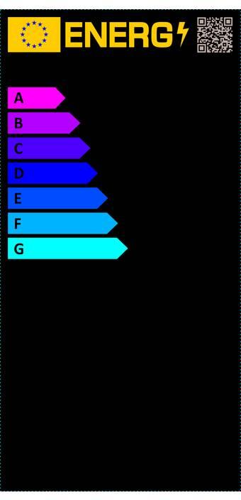 Energie-Label Beko HSA37540CHN (Freistehend, 350 l)