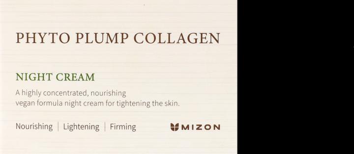 Actual product image Mizon Phyto plump collagen night cream (50 ml, Night cream)