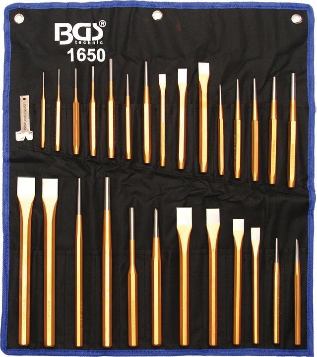 Immagine prodotto BGS Serie di scalpelli e punzoni per freni 28 pz.