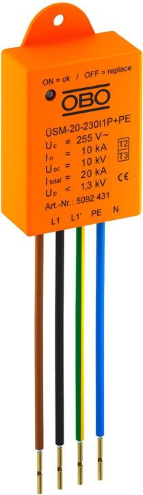 OBO Bettermann Überspannungsschutzmodul für LEDLeuchten