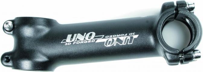 UNO Vorbau 3d forge alu 28,6 mm ext 110 mm-Bogen 25,4 mm 7 Grad (110 mm, 28.60 mm)