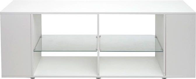 Immagine prodotto Mendler Porta TV HWC-L36, legno 50x144x40cm, vano portaoggetti, bianco lucido
