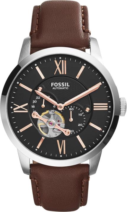 Actual product image Fossil Townsman (Analogue wristwatch, Chronograph, Skeleton watch, 44 mm)