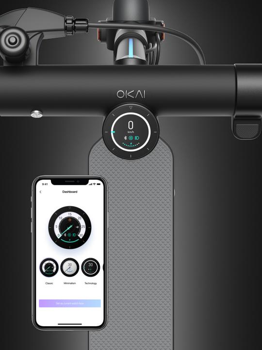 Produktbild Okai ES20 Neon (20 km/h, 40 km, 300 W)