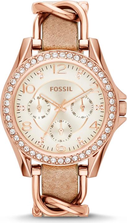 Fossil Riley (Analogue wristwatch, 38 mm)