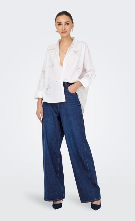 Actual product image Only ONLPAULINA Hohe Taille Baggy Fit Jeans Jeans mit weitem Bein (W31/L34)