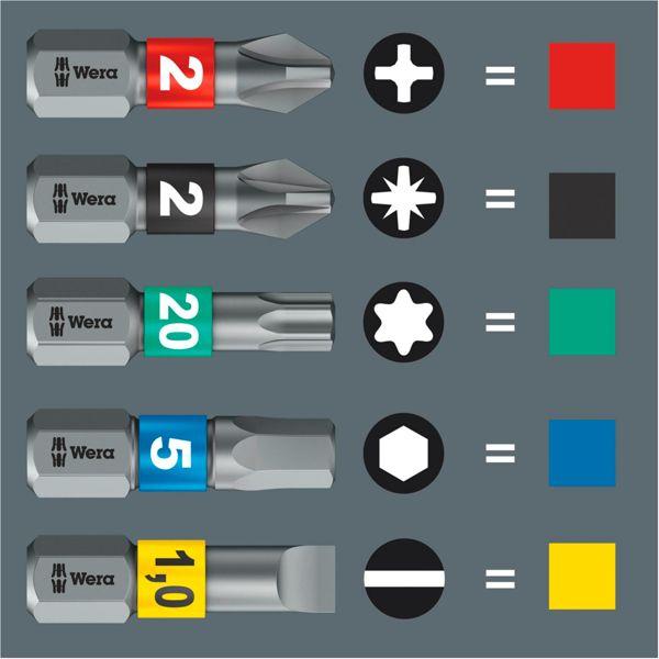 Produktbild Wera Bit-Check 6 PH Impaktor 1 (Kreuz Phillips PH M2, Kreuz Phillips PH M3)