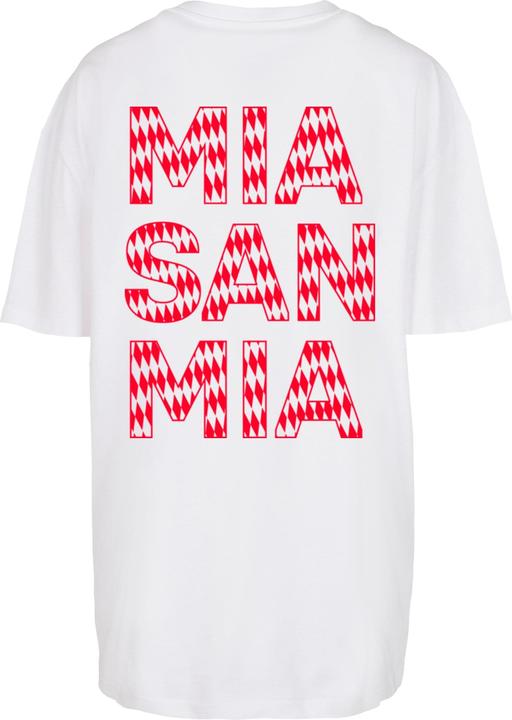 Produktbild FC Bayern München Logo Red Oversized Boyfriend Tee - 119409 (S)