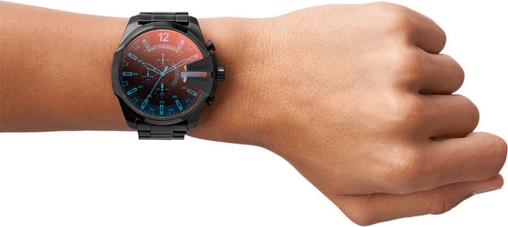 Actual product image Diesel Mega Chief (Analogue wristwatch, Chronograph, 51 mm)