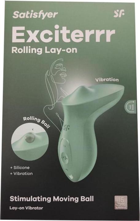 Produktbild Satisfyer Exciterrr | 12,5 cm | Auflegevibrator | Stimulation der Klitoris | Stimulierende beweglich