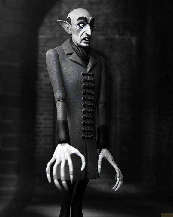 Image du produit Neca Nosferatu Toony Terrors Figurine Comte Orlok Silver Screen Edition 15 cm