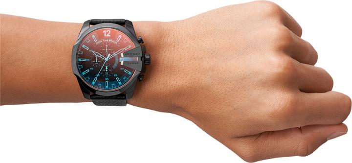 Actual product image Diesel Mega Chief (Analogue wristwatch, Chronograph, 51 mm)