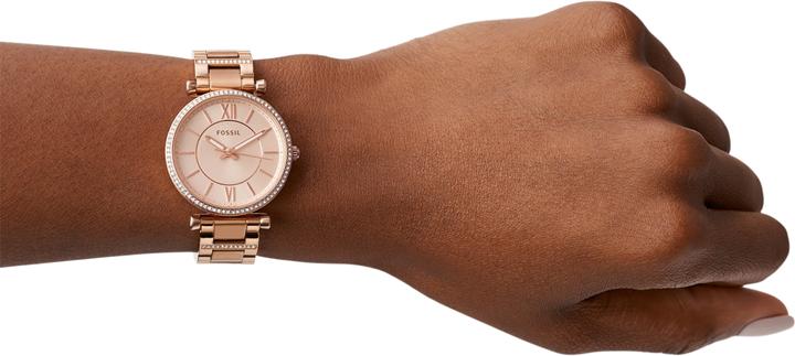Actual product image Fossil Carlie (Analogue wristwatch, 35 mm)