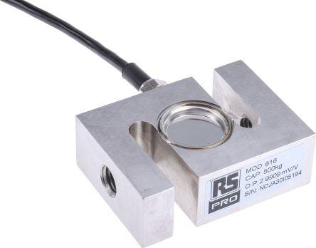 Actual product image Rs Pro Stainless steel pressure load cell 500kg C3