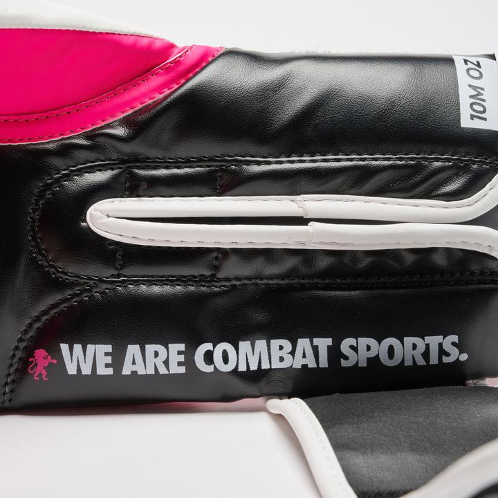Image du produit Leone Logo Wacs Gants de boxe Rose GN333 (10 OZ)