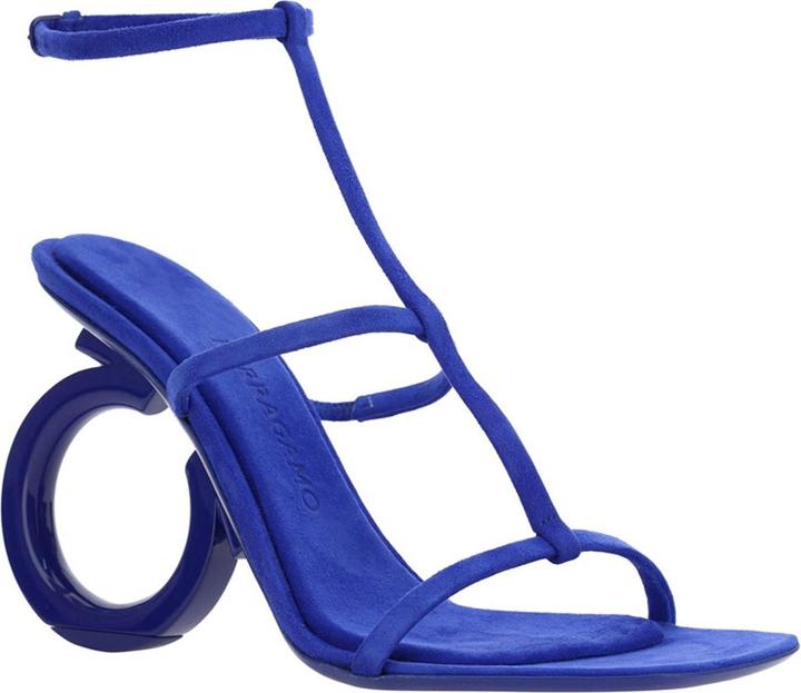 Salvatore Ferragamo Elina Leather Sandals (36)