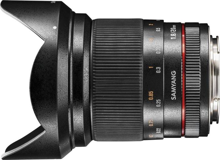 Actual product image Samyang 20mm F1.8 Pentax (Pentax K, full size)