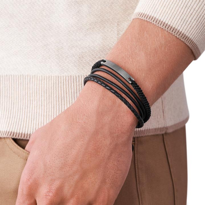 Actual product image Fossil vintage casual (21 cm, Stainless steel)