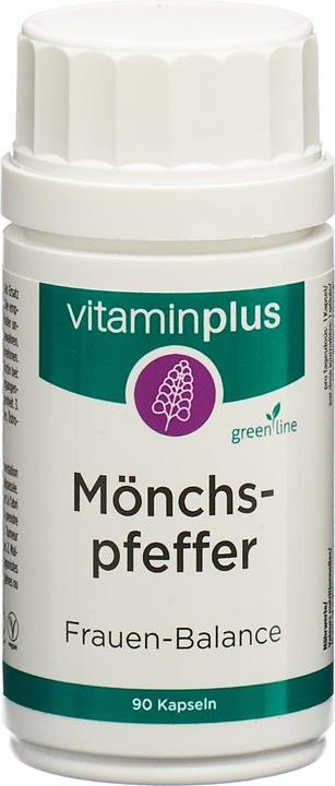 Vitaminplus Moenchspfeffer Kaps Ds 90 (90 Stück, Kapseln)
