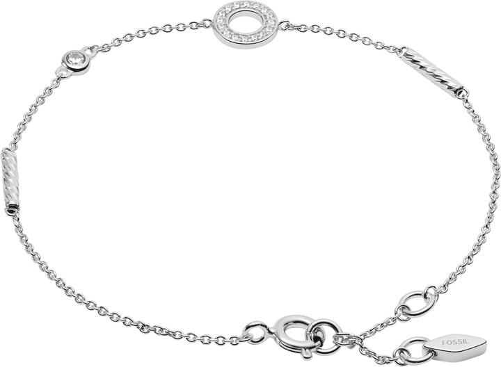 Fossil Open Disc (16.50 cm, Sterling Silver, Glass)