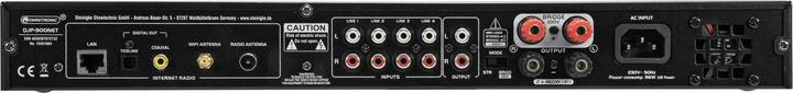 Produktbild Omnitronic DJP-900NET Internetradio HiFi-Tuner Bluetooth®, DAB+, Internetradio, WLAN (Röhren-Vorstufe)