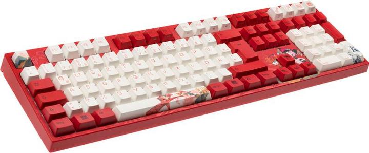 Actual product image Varmilo VEA109 Koi Gaming Keyboard, MX-Brown, white LED (DE, Cable)